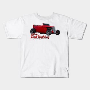 1932 Ford Highboy Roadster Convertible Kids T-Shirt